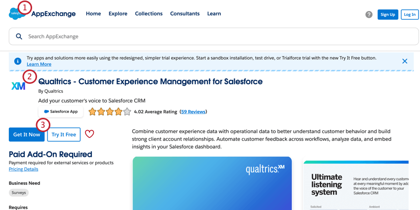 Troca de aplicativos no Salesforce