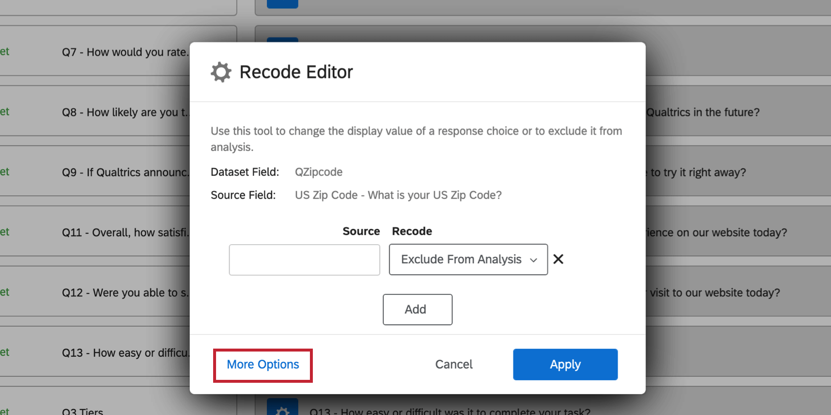 Imagen que muestra cómo acceder al editor de delimitadores