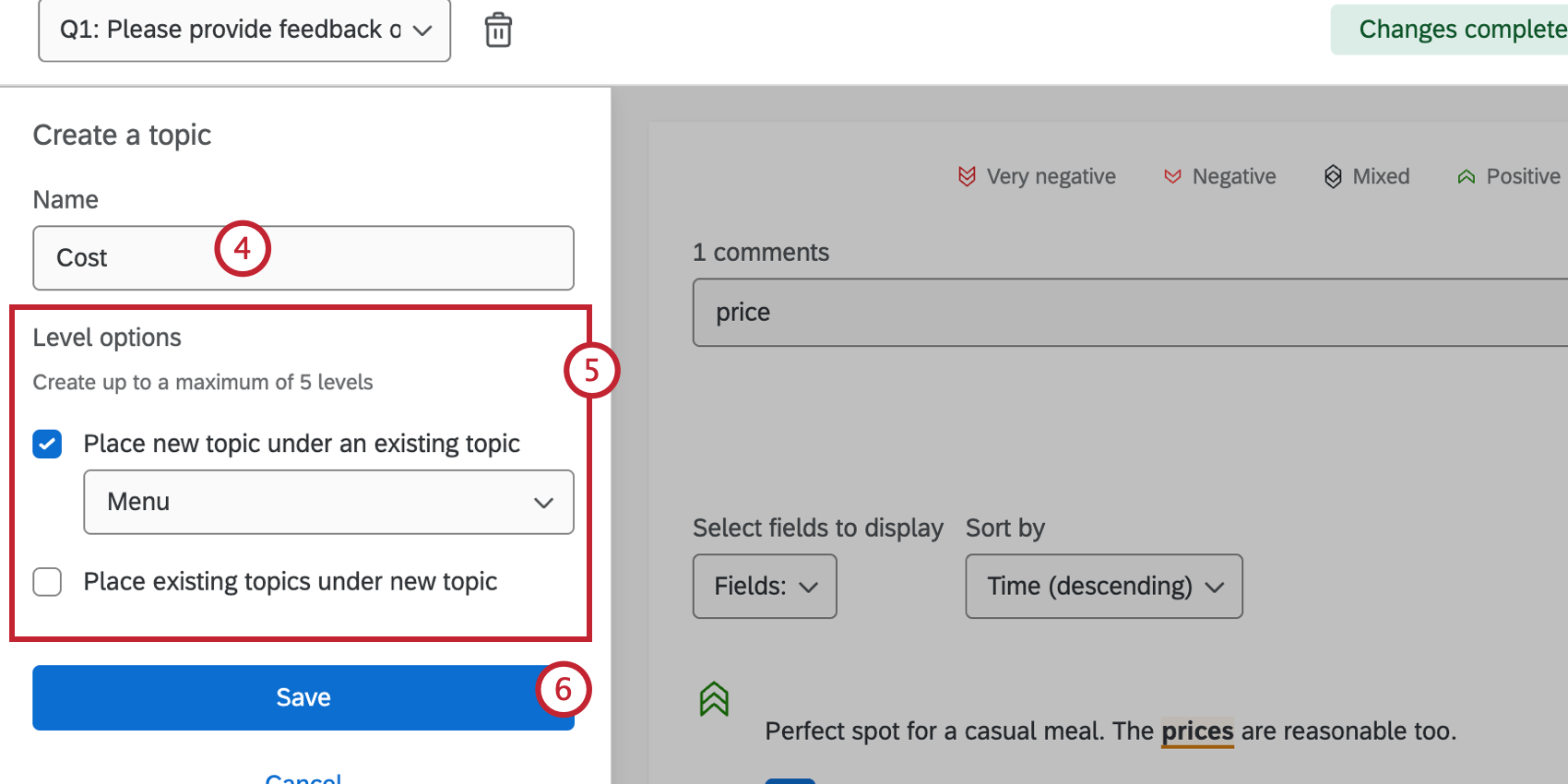 creating a new topic