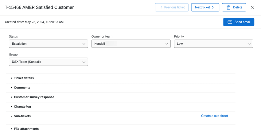Dropdown-Listen im Ticket sind nicht ausgegraut