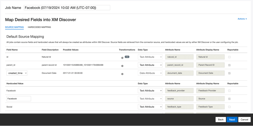 Mapped fields in Discover