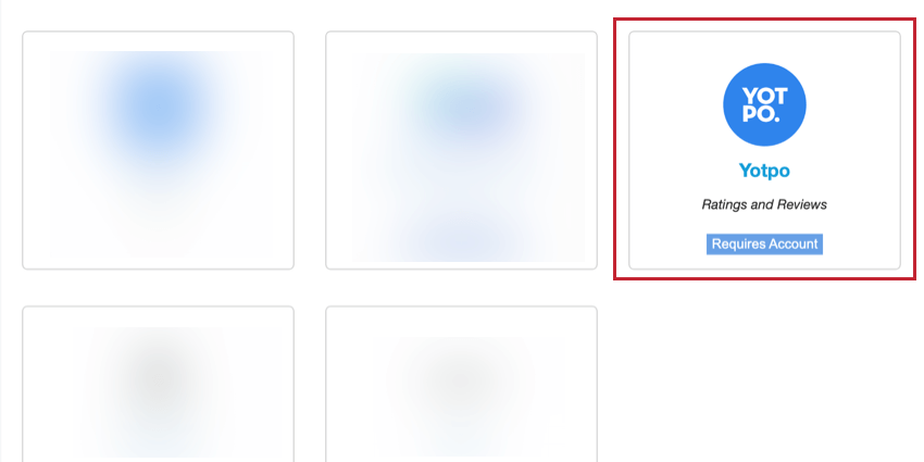 Yotpo-App aus der Bibliothek