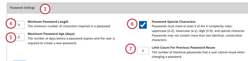 パスワード設定
