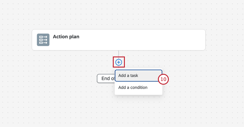 adding conditions and tasks to the workflow