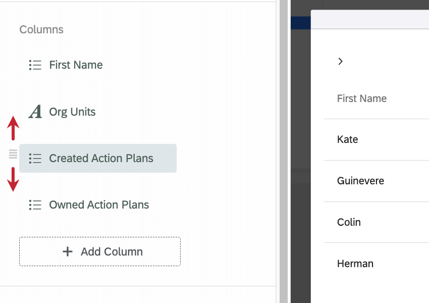 Icône de déplacement surlignée