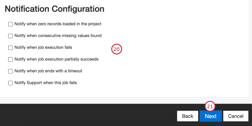 adding job notifications