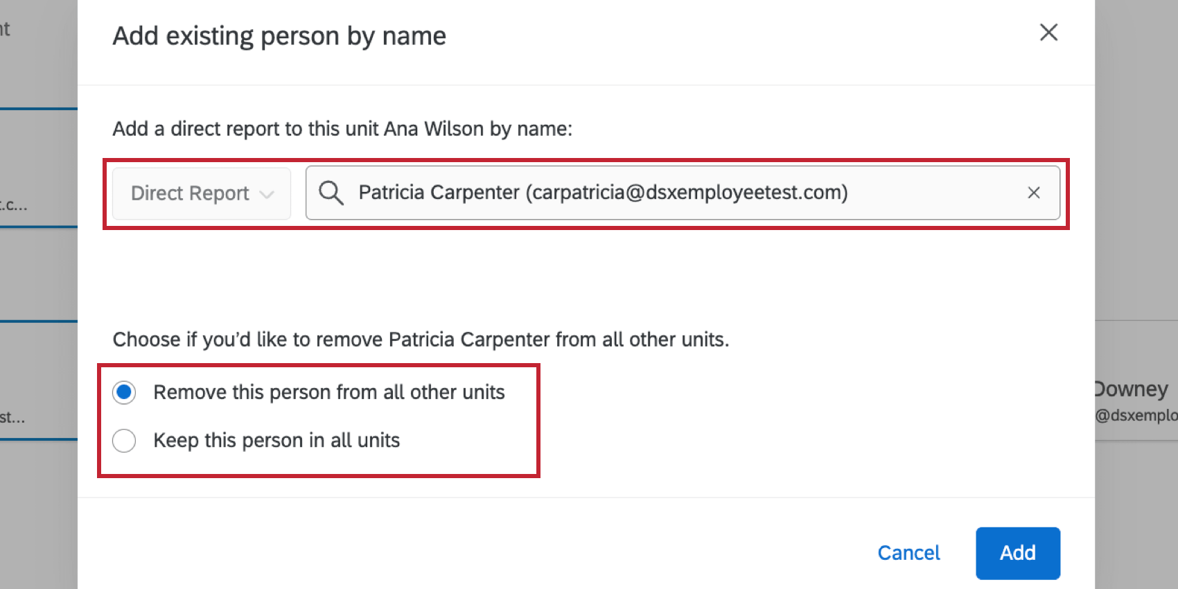 adding a user manually
