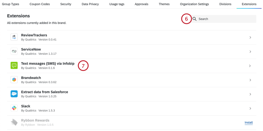 searching for an sms provider to add