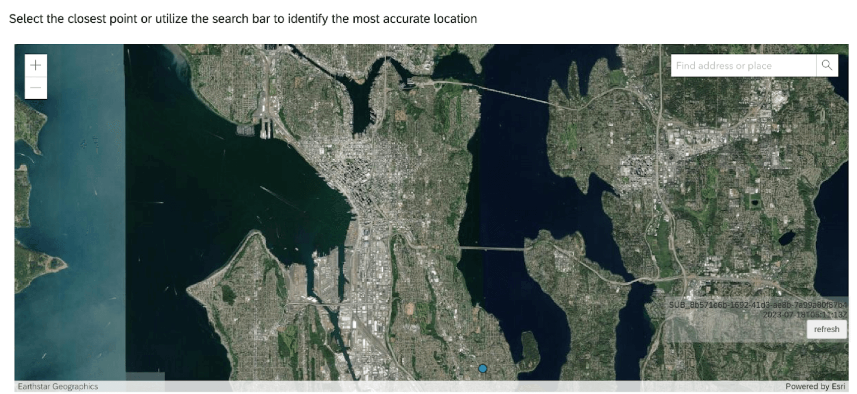 tipo di domanda arcgis allinterno di un sondaggio
