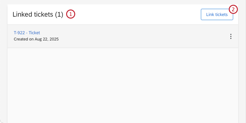 creazione ticket collegati di un prospetto