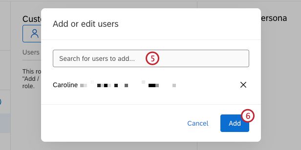 para pesquisar usuários