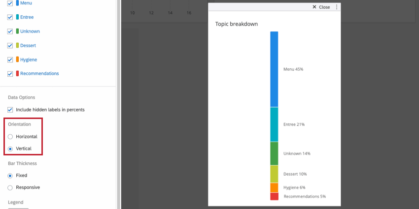Vertical and Horizontal radio buttons