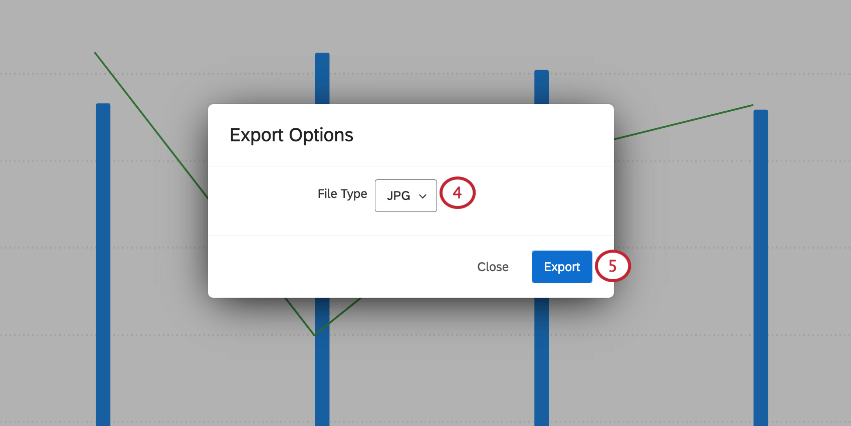 Exportieren Ihres Widgets als Datei