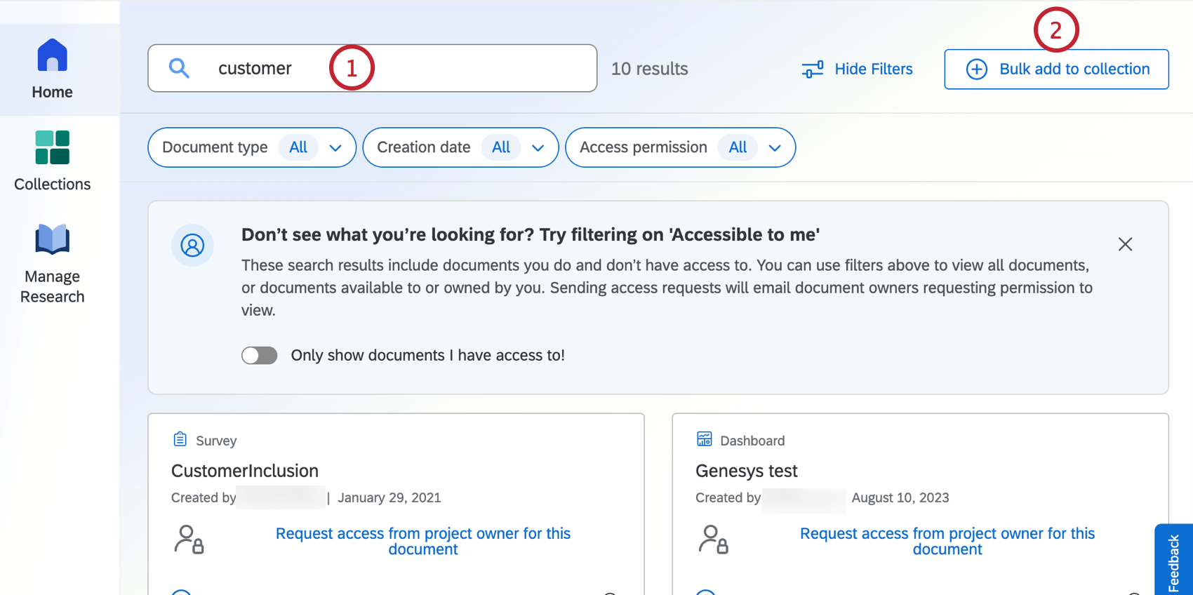 rechercher et cliquer sur ajouter en bloc à la collection