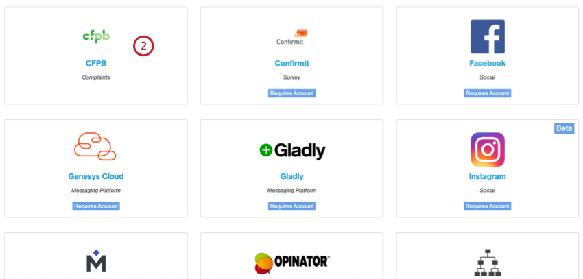 selezionare il cfpb come tipo di lavoro