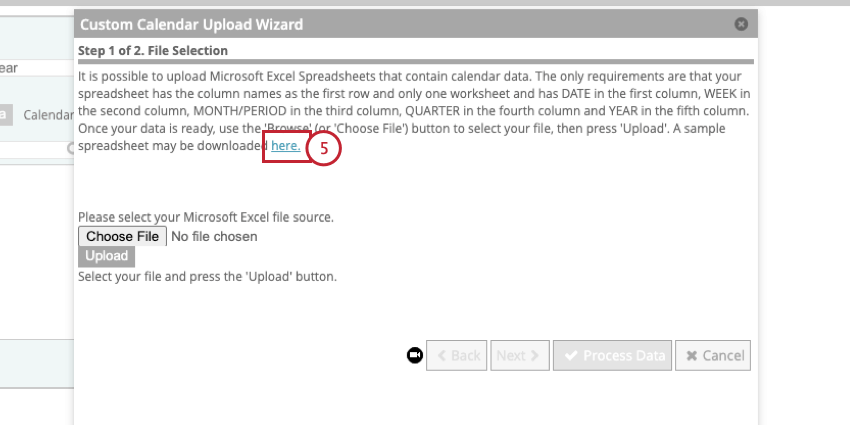 downloading a template file