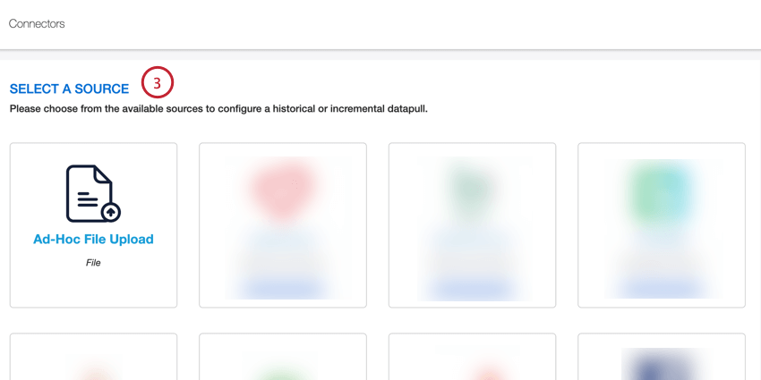 コネクタの選択