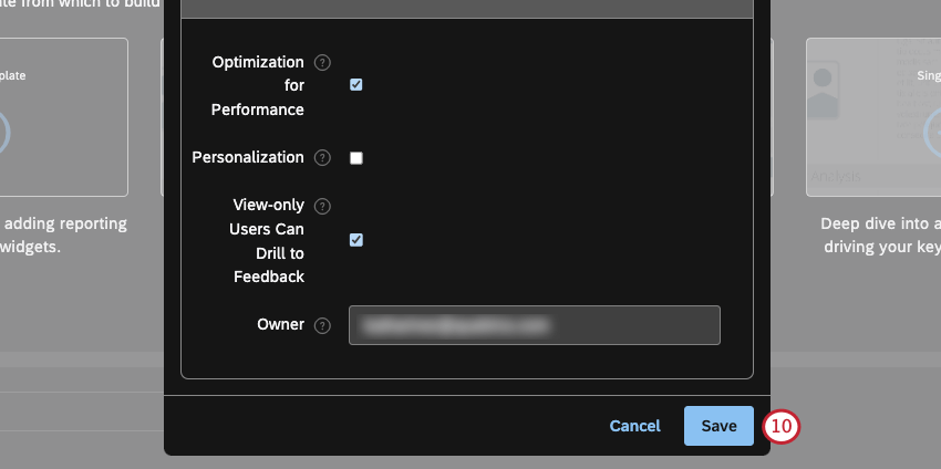 Save button at bottom of window