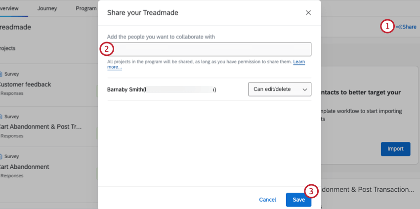Share window expanded