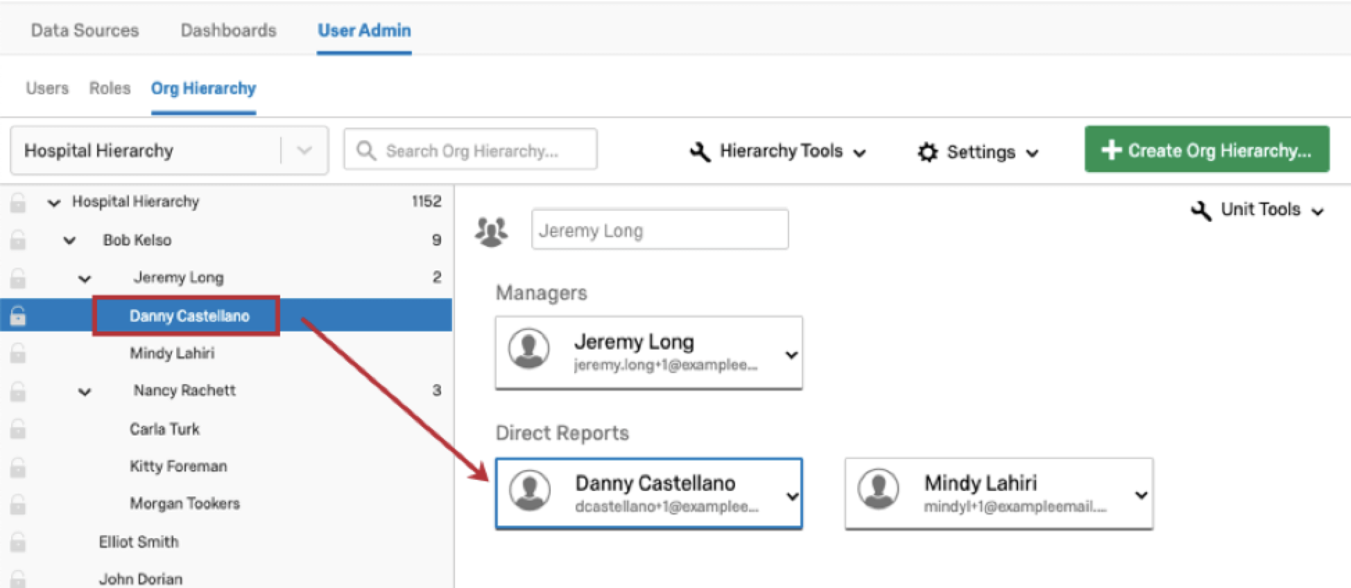 Highlighting where you click to open the participant info window