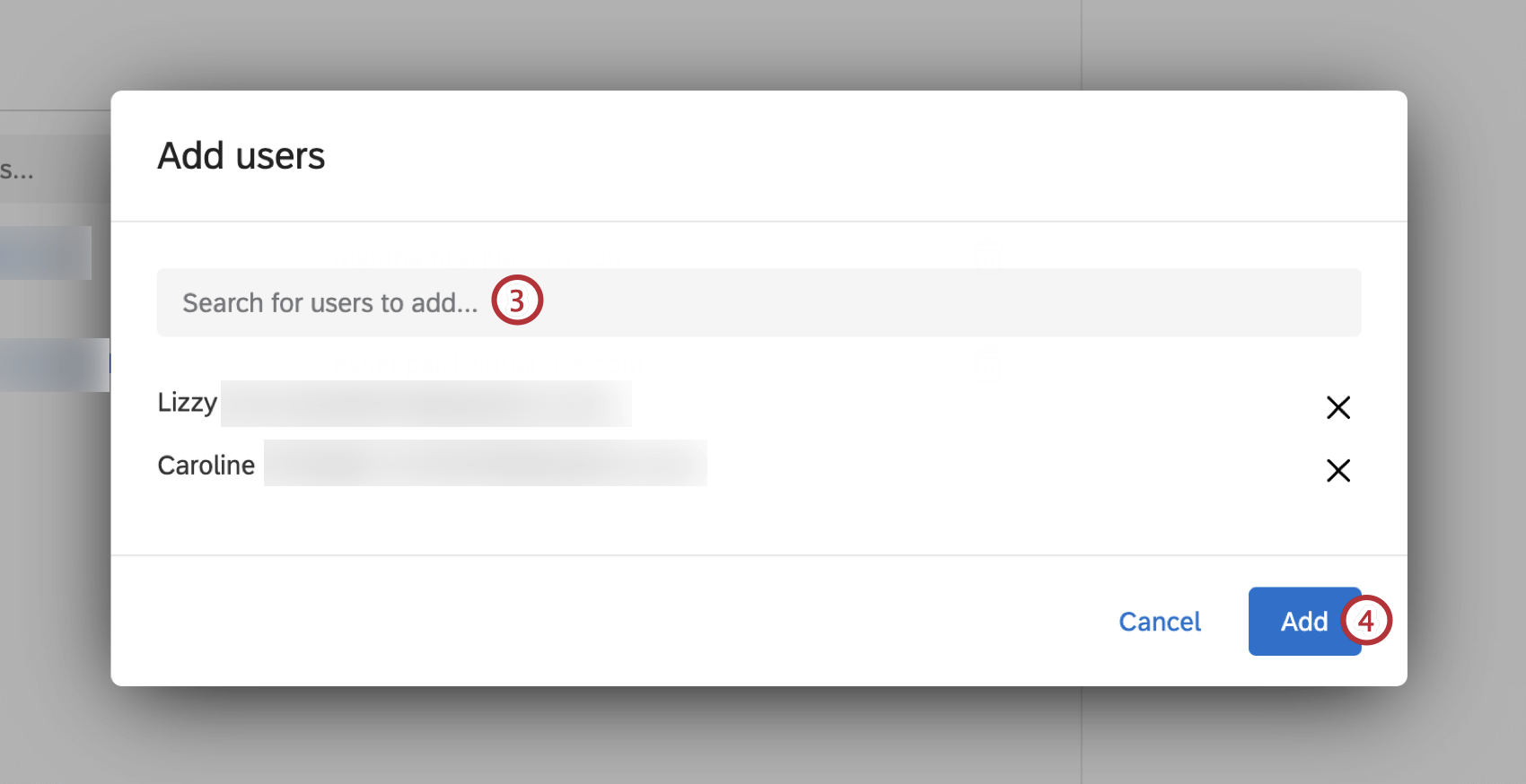 add button to add a user to a role
