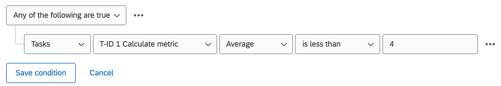 Condition telle que décrite