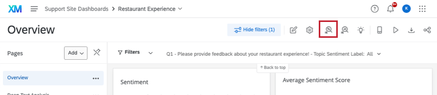 Text icon looks like a tiny magnifying glass with the letter T inside it
