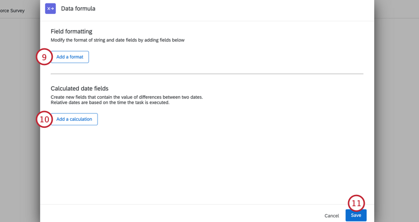 ajout dun changement de format ou dun calcul de date dans la tâche