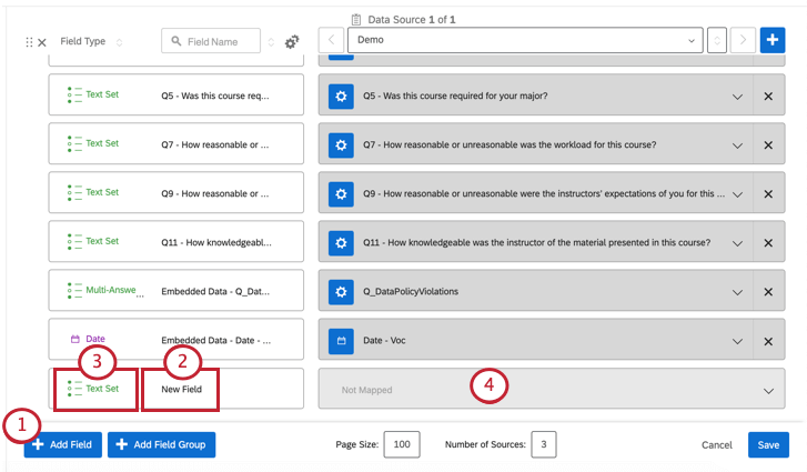 cartographie dun nouveau champ