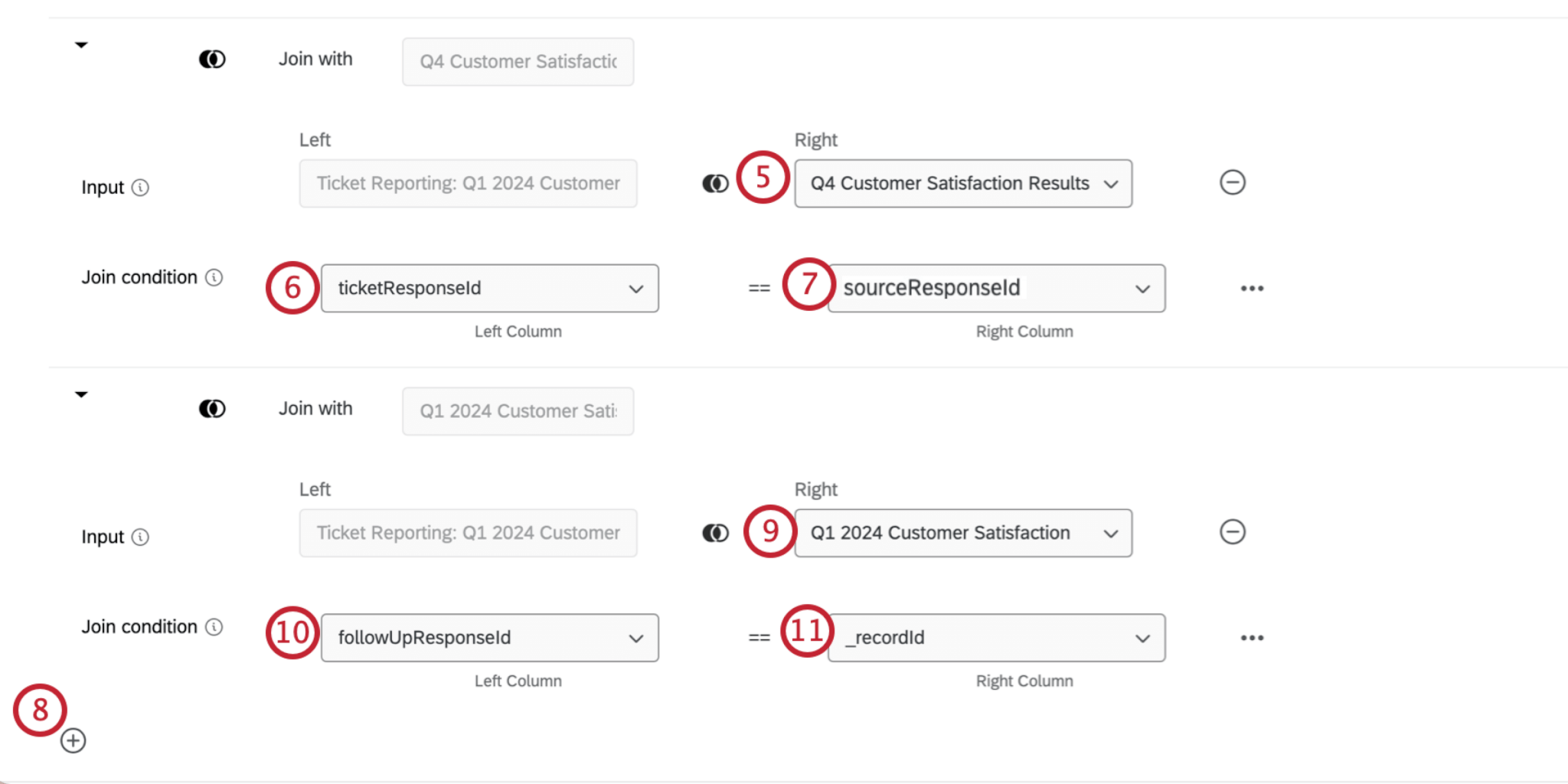 mapping ticket data in the data modeler