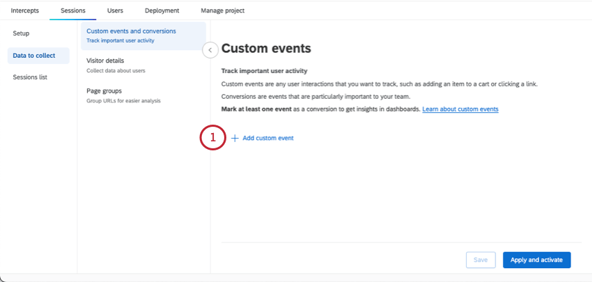 making a custom event