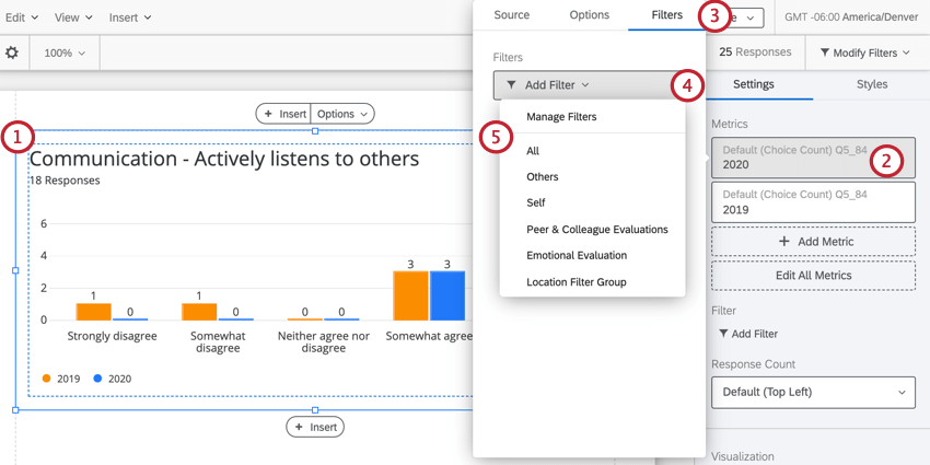 adding a filter to a metric