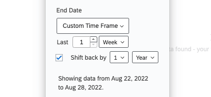 Custom Time Frame filter
