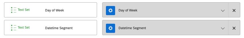 Im Datenmapper generierte Felder
