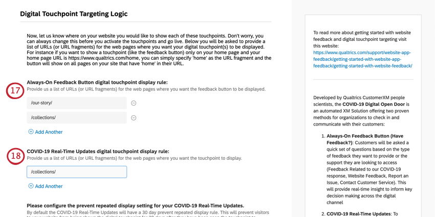 adding display rules