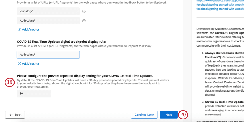adding a prevent repeated display rule