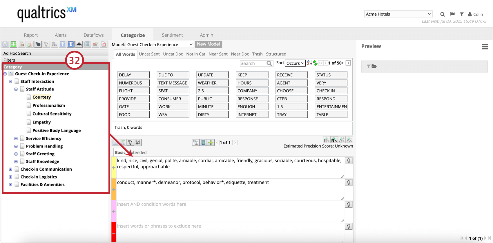 editing the model in designer