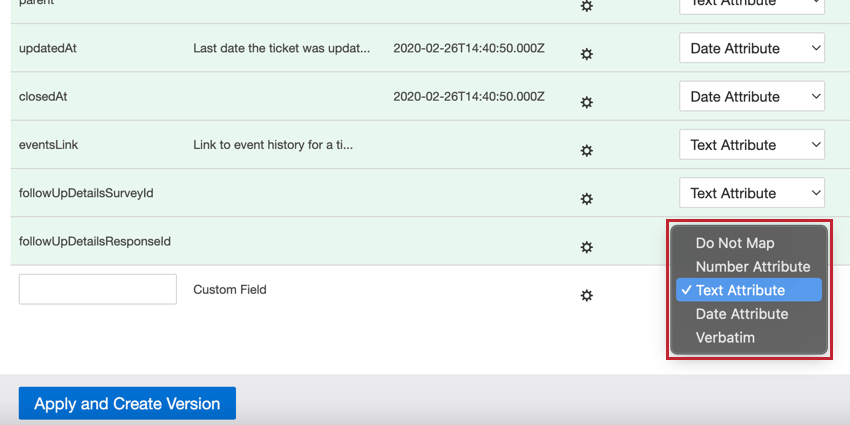 les différents types de données