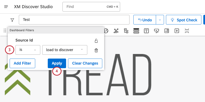 customizing the source ID filter