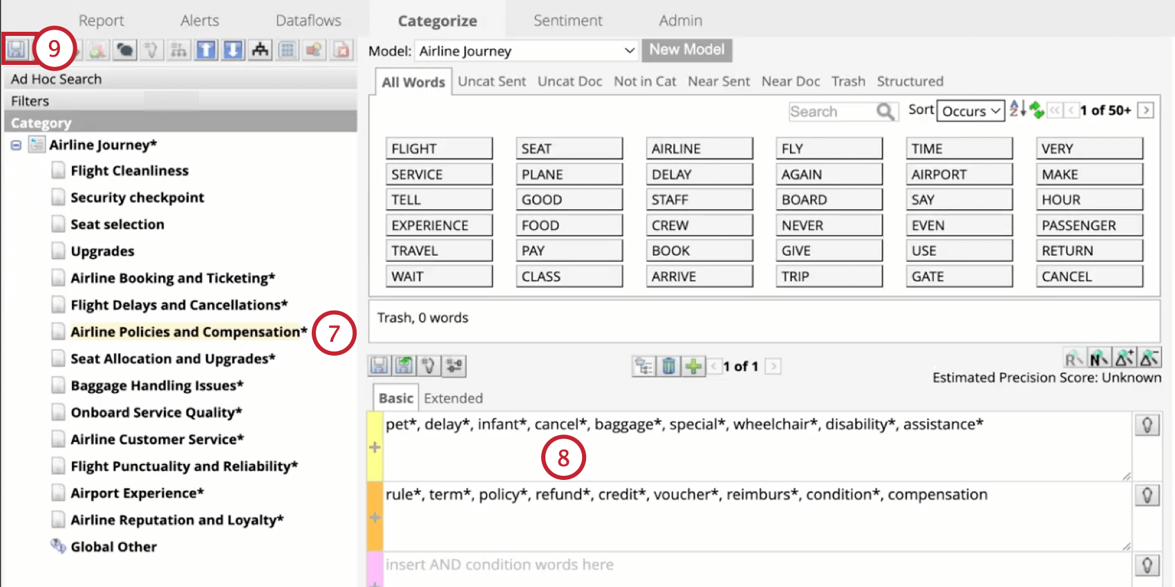managing the newly added recommended topics