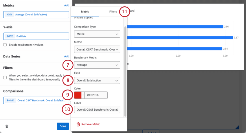configurando o benchmark