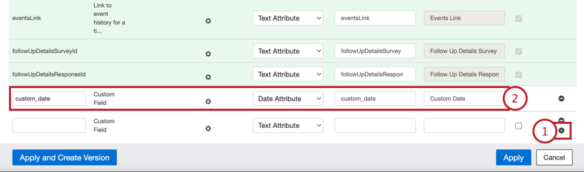 adding a new custom date field