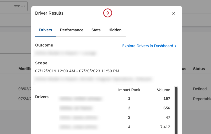 ドライバーに重大な問題がない場合、XM Discoverはドライバーを発見し、結果を生成します。