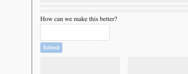 Submit button preview