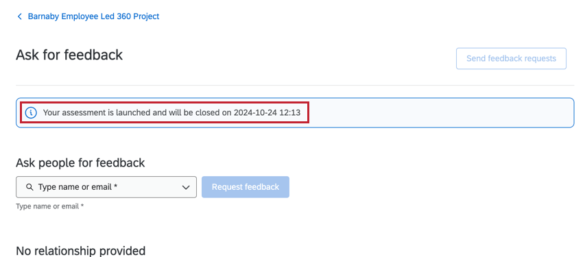 viewing the end date in the participant portal
