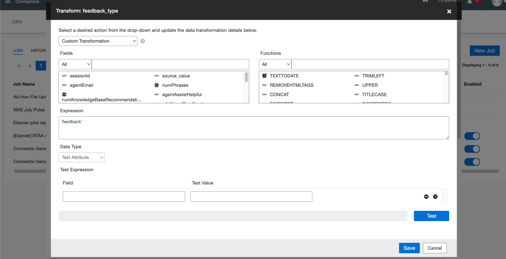 la fenêtre des transformations
