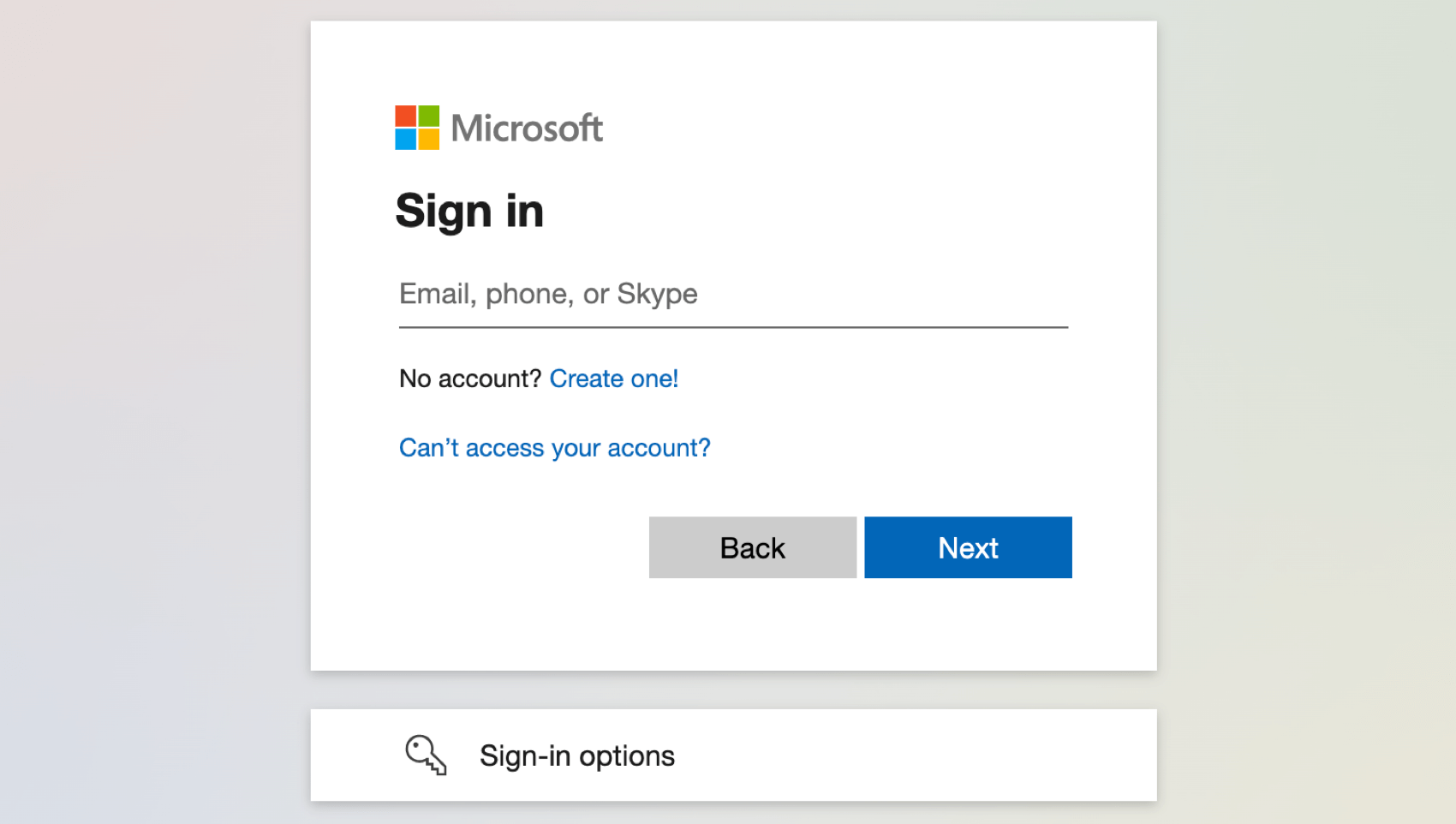 la signature de Microsoft