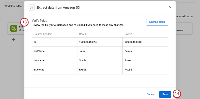 AWSにアップロードされるファイルのプレビュー