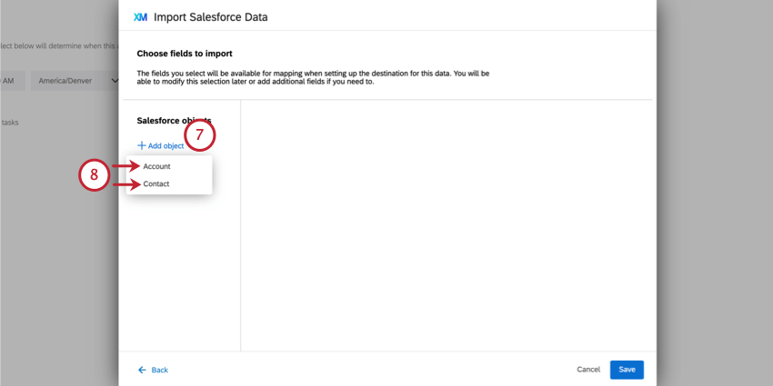 オブジェクトの追加をクリックし、目的のオブジェクトを選択する