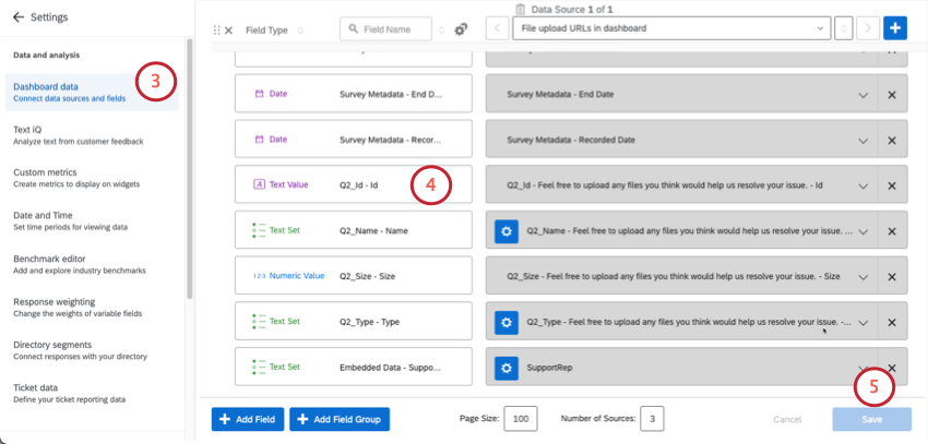 dashboard data mapper